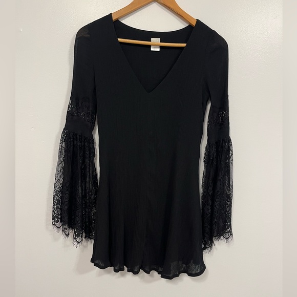 L*Space Swimwear Burning Sun Tunic Black S - Picture 8 of 16